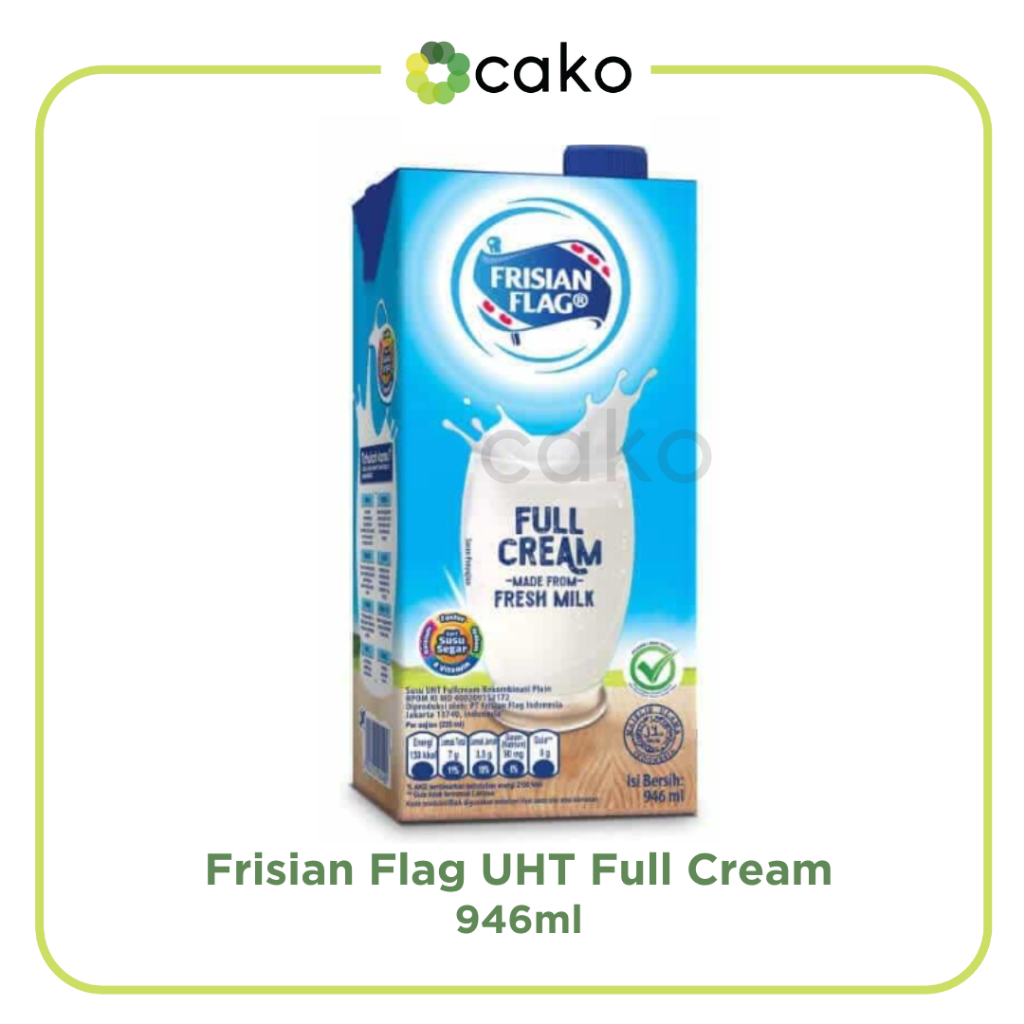 

Susu Frisian Flag UHT Full Cream 946ml