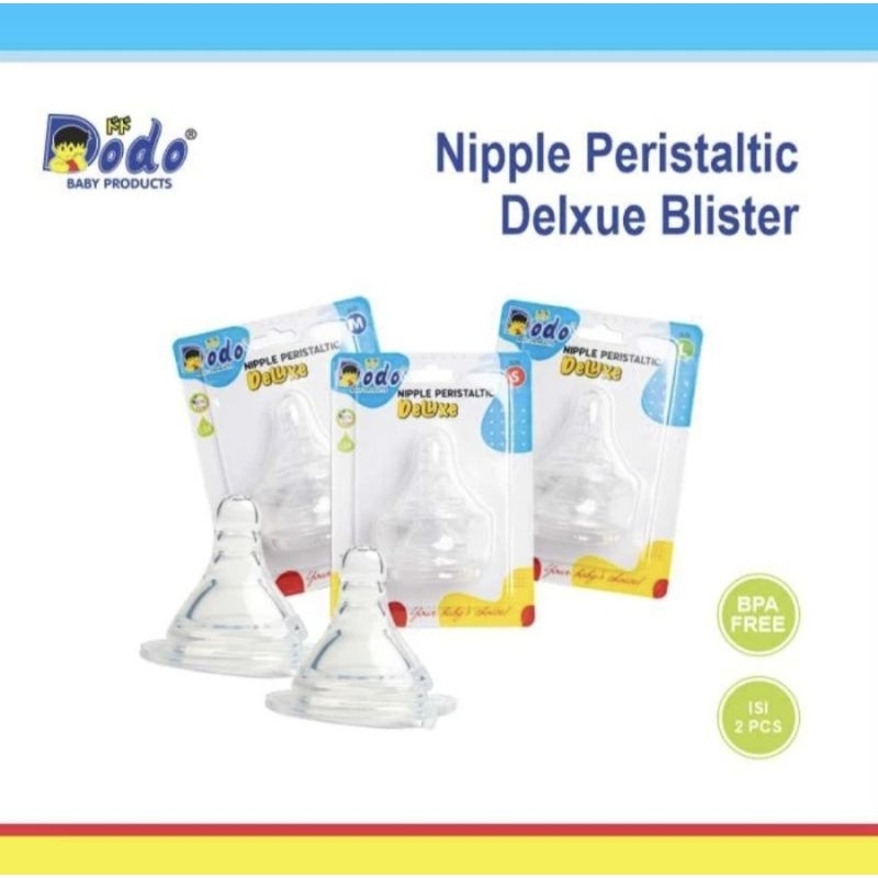 Dodo Nipple Peristaltic Delux / Nipple Dot