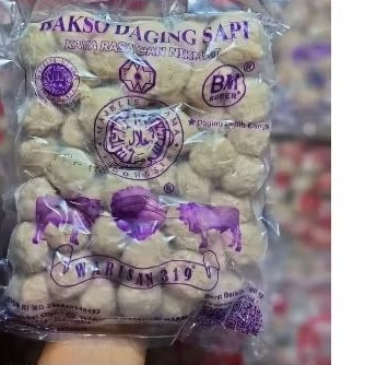 

Bakso warisan ungu isi 50 pcs