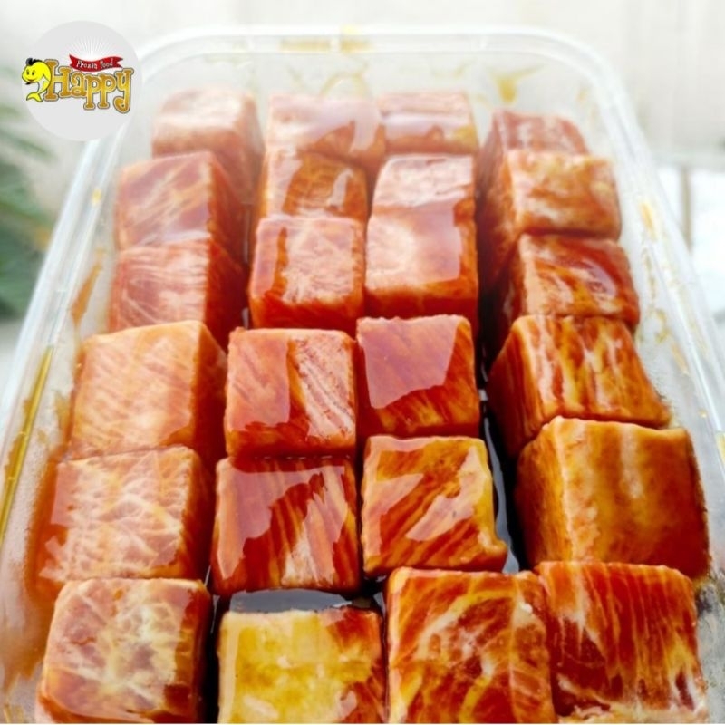 

Saikoro Beef Meltique Bumbu Marinasi Beku Frozen 500 gram