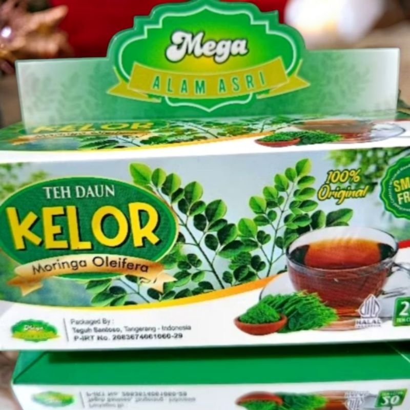 

celup teh kelor Mega herbal