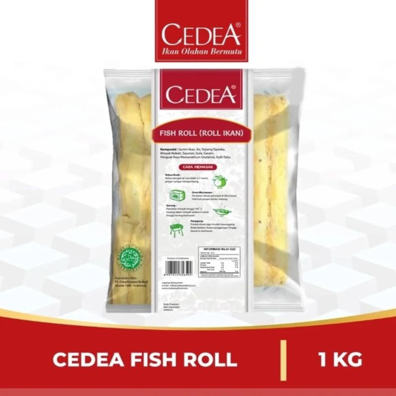 

Cedea Fish Roll 1kg / Fish Roll Shabu Shabu