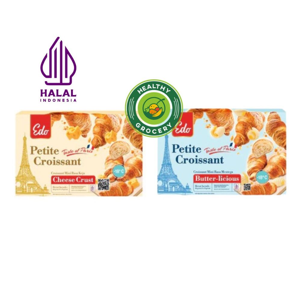 

Edo Petite Croissant Cheese Crust 66gr / Edo Petite Croissant Butter-Licious 66gr