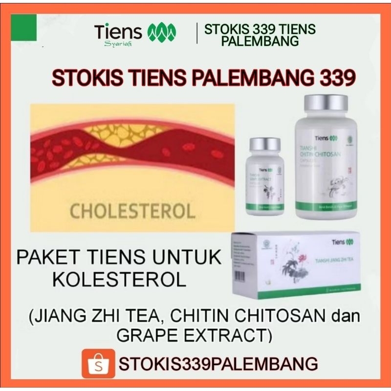 PRODUK TIENS UNTUK KOLESTEROL / OBAT KOLESTEROL TIENS