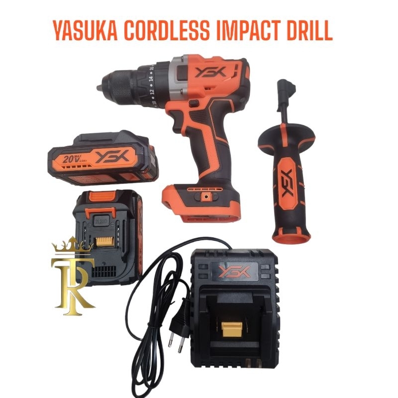 Yasuka Cordless impact drill 13 mm Yasuka bor cordless YID-318 CB