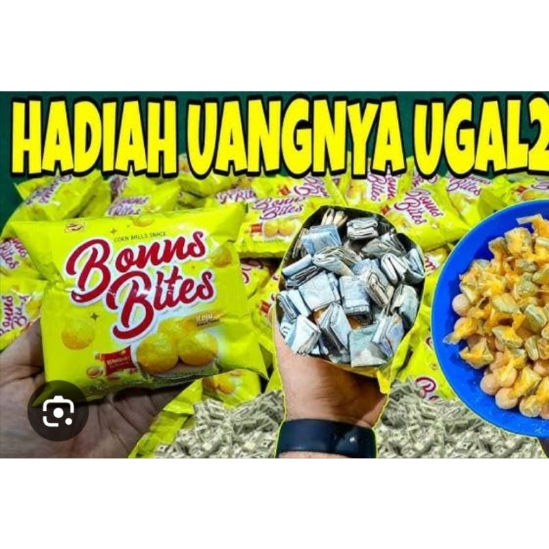 

CIKI BONNS BITTES BERHADIAH UANG TUNAI, 10PCS