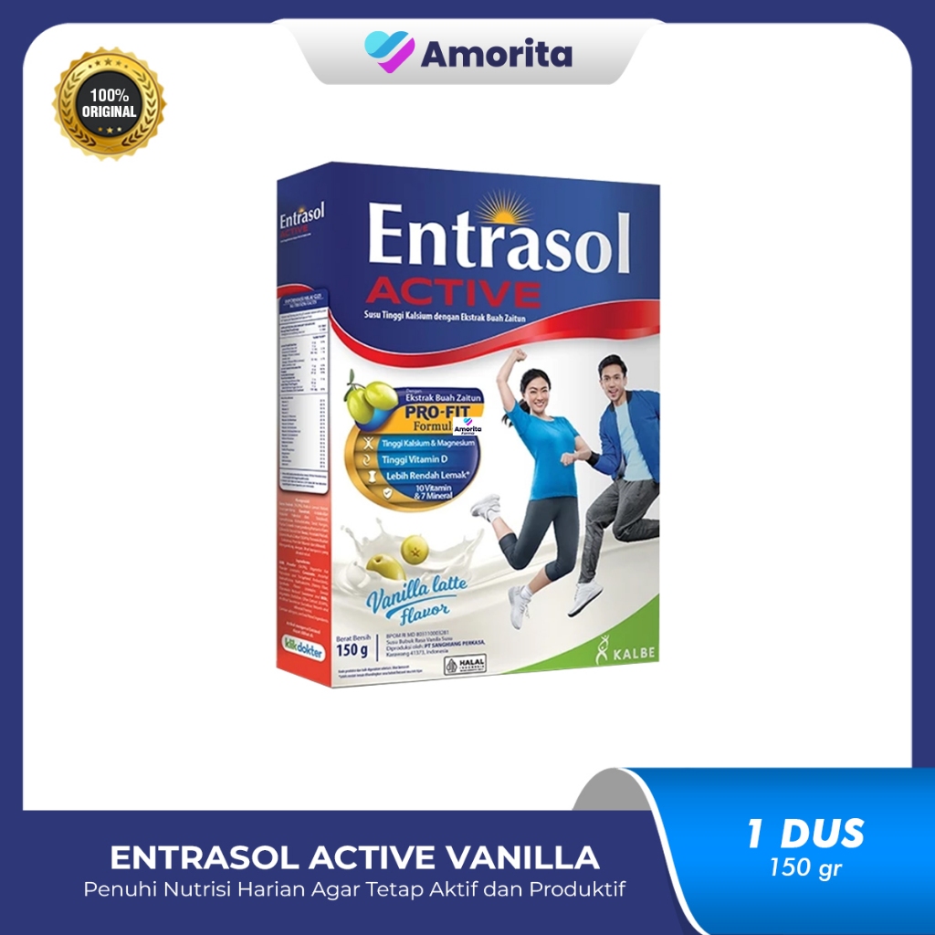 

Entrasol Active Vanilla Latte 150 Gram