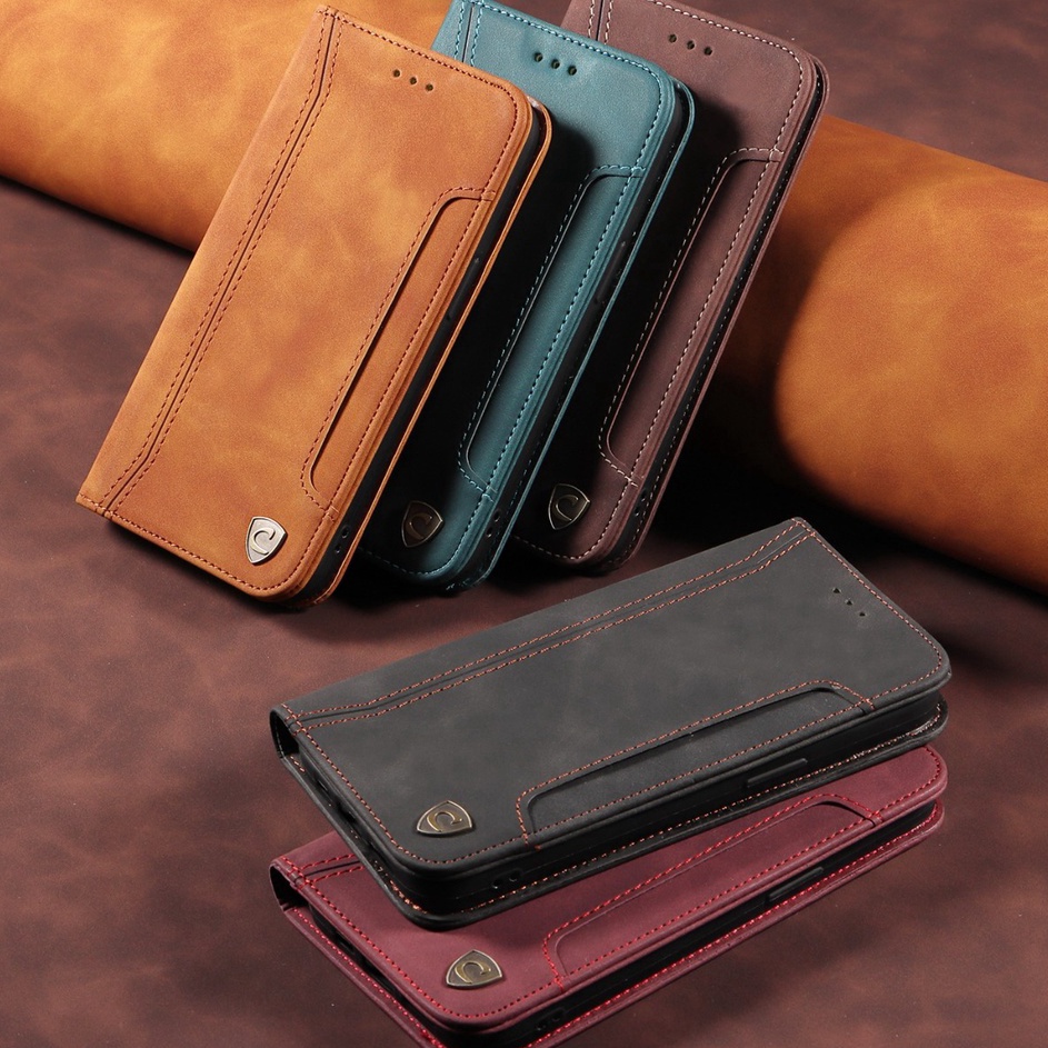 Murah Puas  Flip Case CaseOn Oppo Find X5 Pro  Find X3 Pro  Find X2  X2 Pro  Oppo A3 Pro 5G  Reno 3 