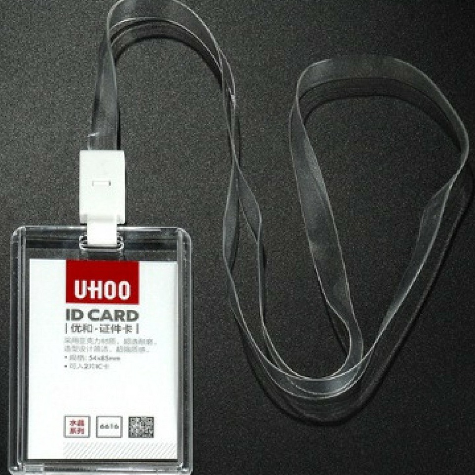 

Pusat Untung ID Card holder Name Tag Holder Tempat ID Card UHOO 6616