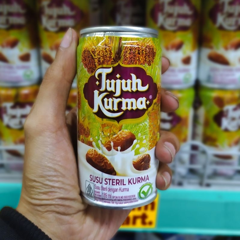 

Tujuh Kurma Susu Steril Kurma 189ml