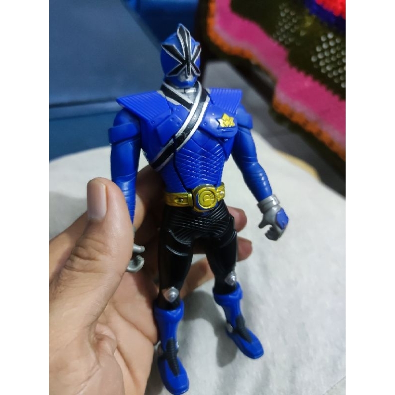 Action figure power ranger samurai "biru"
