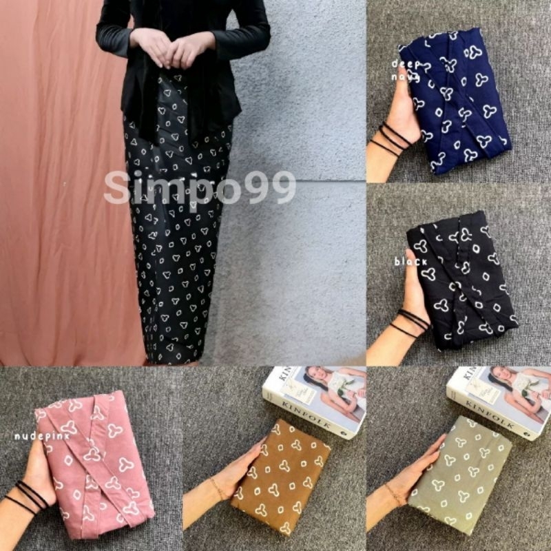 SIMPO99 - Rok Lilit Free Ring Jumputan / Batik Jumputan / Rok Lilit Batik Jumputan Murah / Rok Lilit