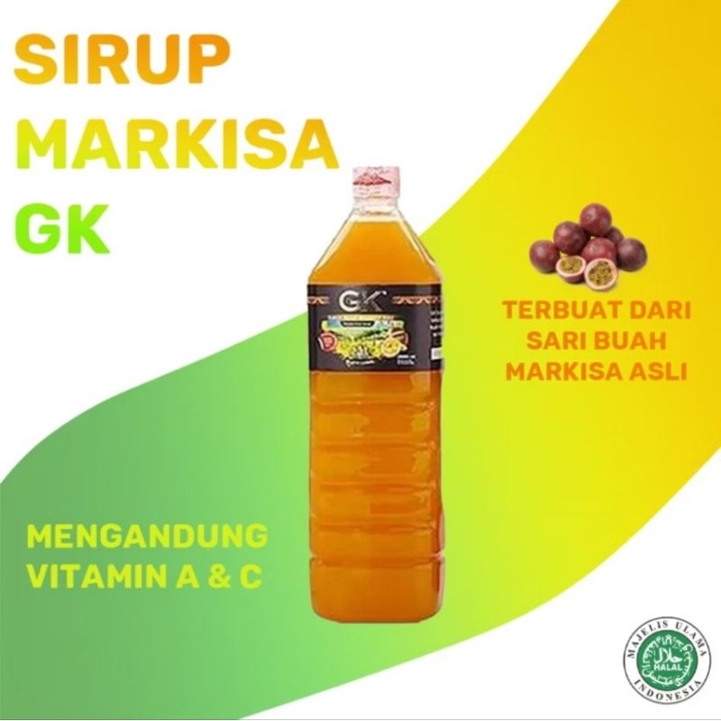 

Sirup Markisa GK Black 2 Liter