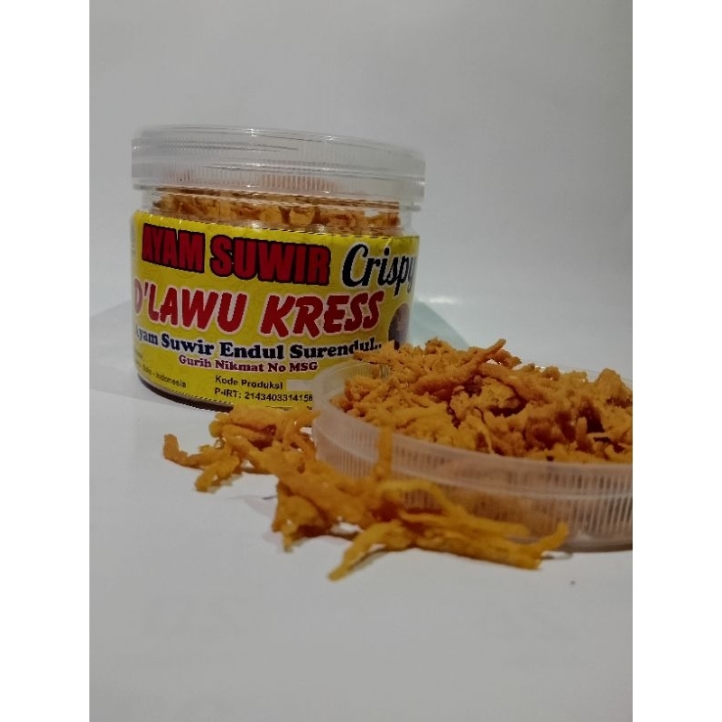 

promo AYAM SUWIR KRISPY Lauk makann khas solo