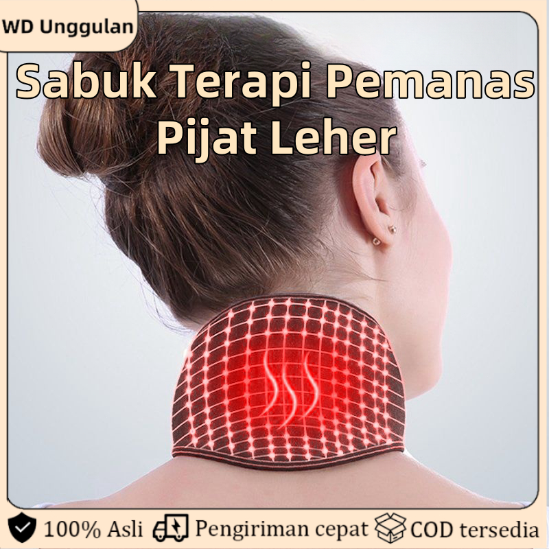 Terapi Neck Terapi Leher Magnetik Pemanas / Penghangat Leher Original leher magnetik therapy.
