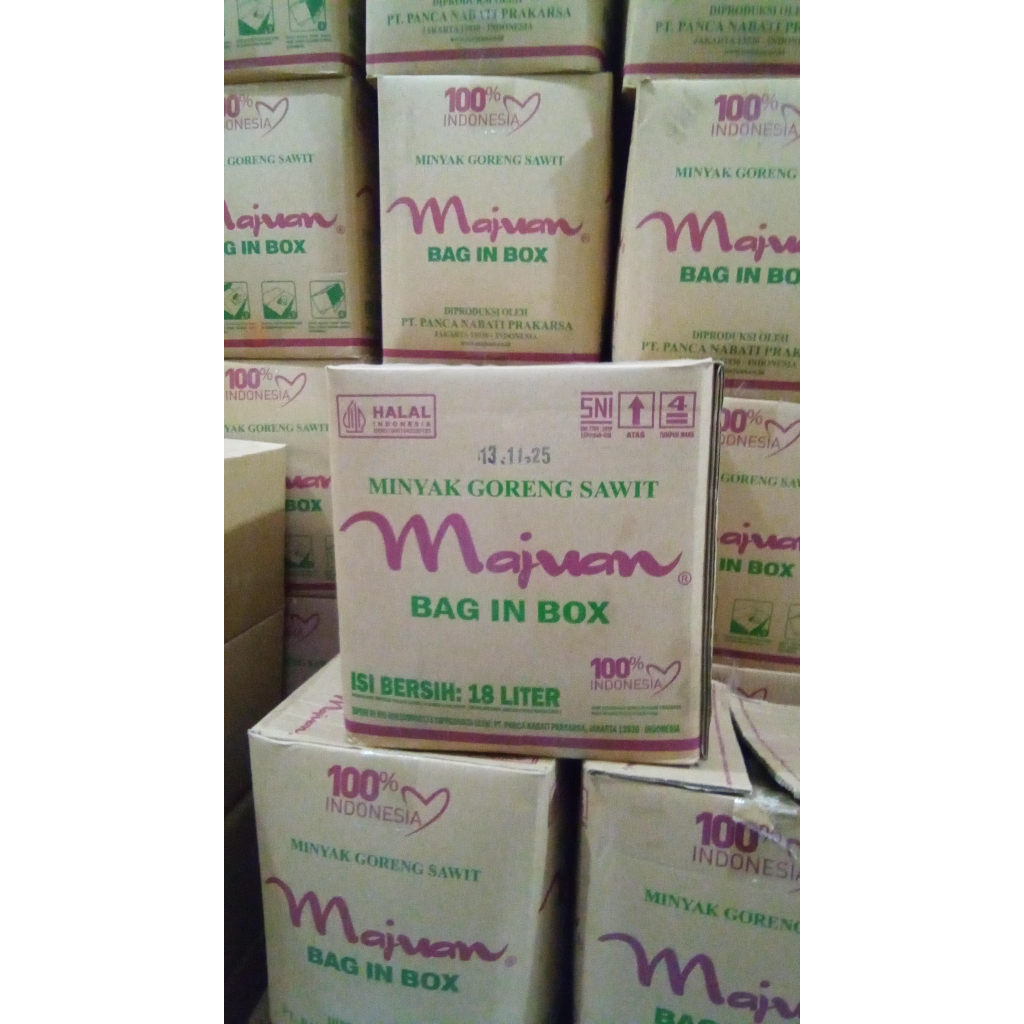 

Minyak Goreng Majuan BIB 18 liter