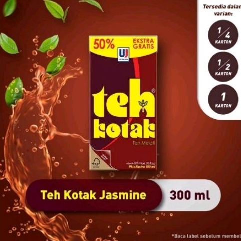 

TEH KOTAK ULTRA JAYA JASMINE & LEMON 300 ml