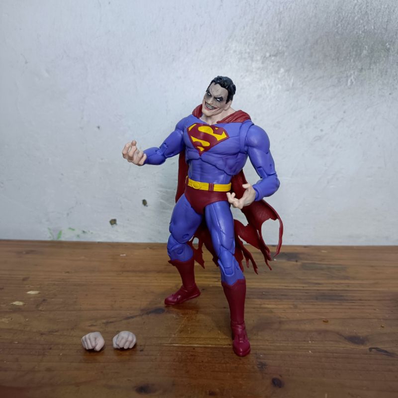 Mcfarlane Superman Infected Loose Lengkap
