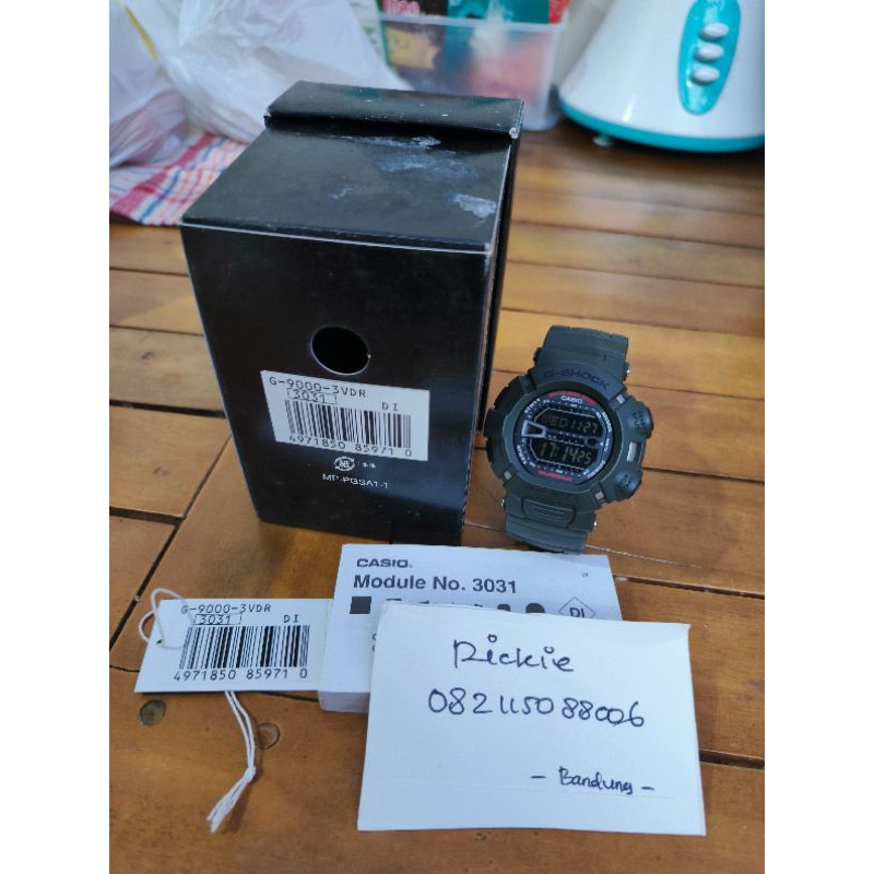 Gshock Mudman G9000-3, G-9000-3