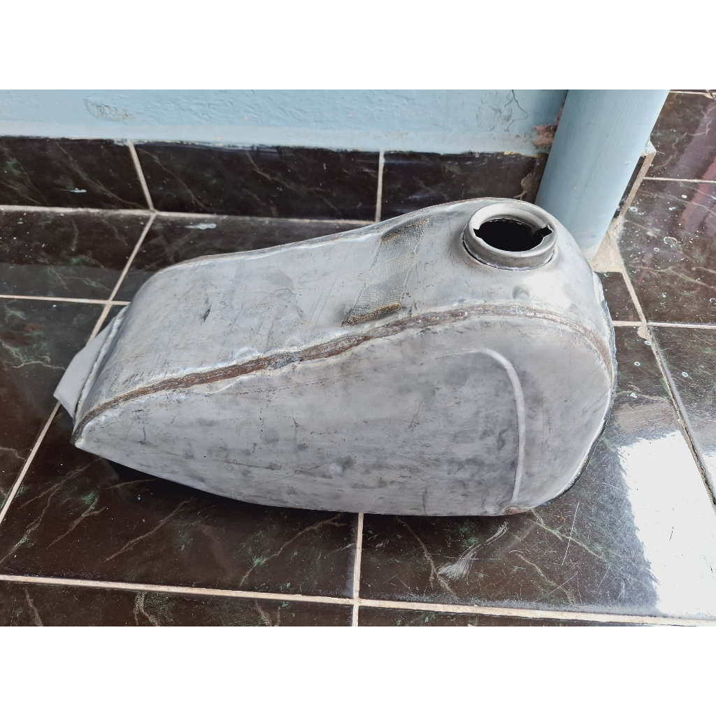 Tangki Ts 125 Model Scrambler Trail Trill Motor Custom Klasik Tengki TS125 japstyle Thunder Tiger