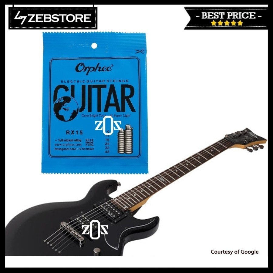 Senar Gitar Elektrik Orphee RX15