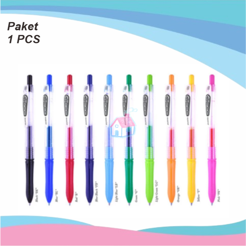 

(1 Pcs) Pena Gel Pen Zebra Kokoro | Sikiki Store