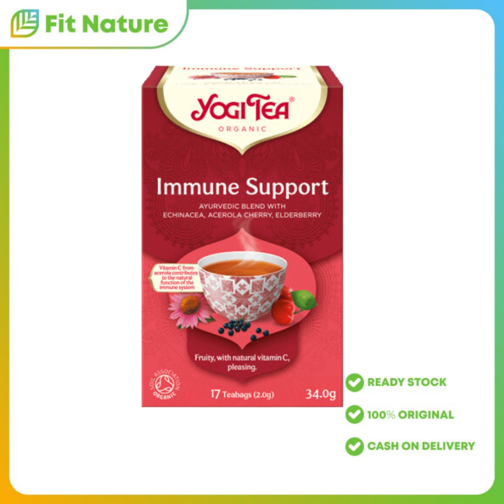 

YOGI TEA Organic Immune Support Tea 34gr - Bebas Kafein