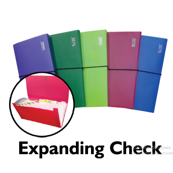 

EXPANDING CHECK V-TEC VT 4513 / VT 4514 MIX COLOUR / MAP GIRO DAN CEK