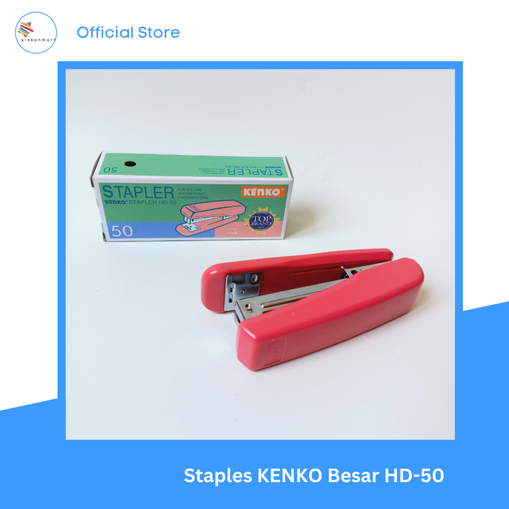 

Stapler Staples Kenko Besar HD-50 - Staples Hekter Besar