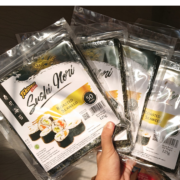 

TOKINORI 10 LEMBAR SUSHI NORI 10 SHEET DREAD SEAWEED SUSHI ENAK