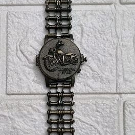 jam tangan arloji rantai buka tutup pria HOBI MOTOR HARLEY HIDDEN WATCH VINTAGE JADUL LIMITED STOK b
