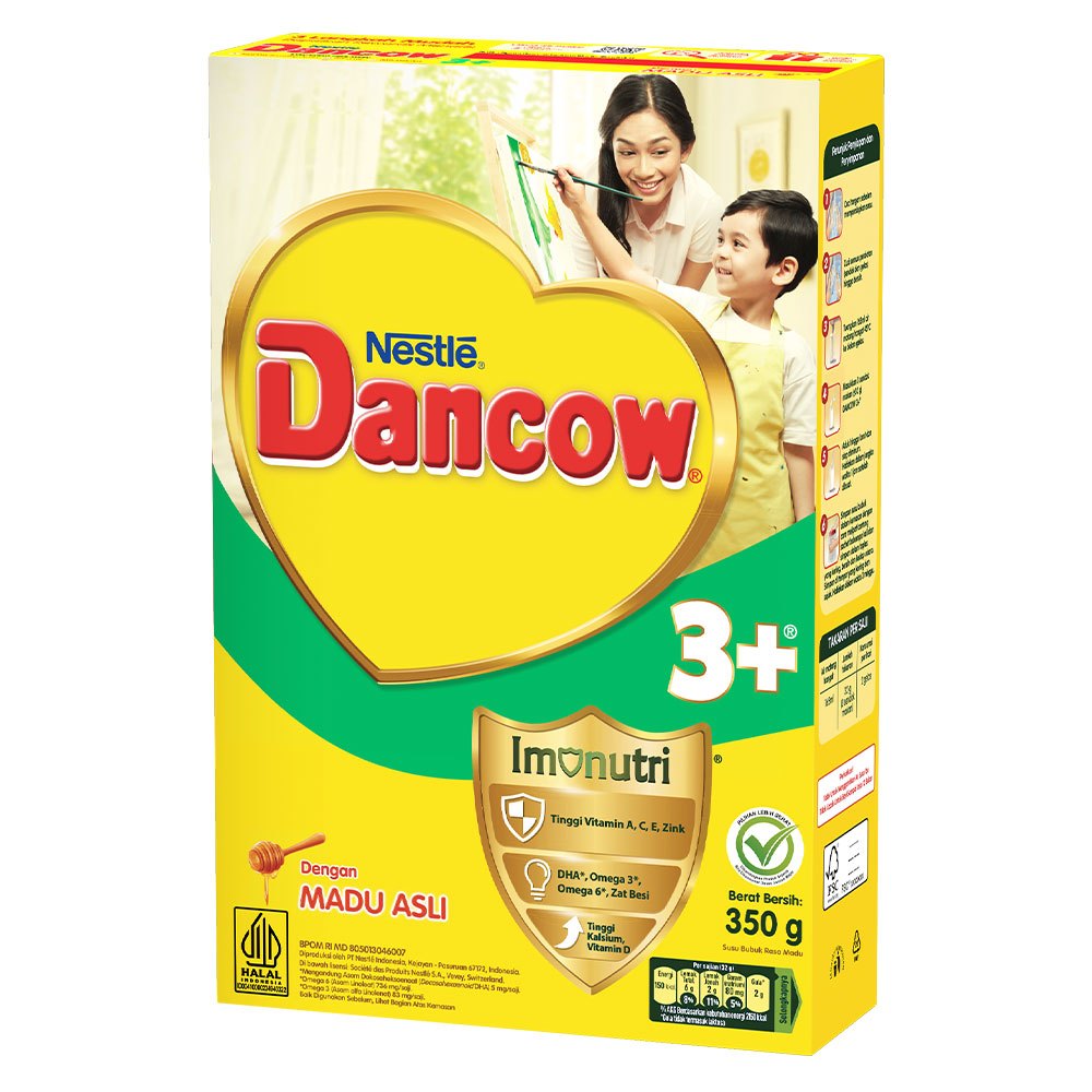 

susu bubuk dancow 3+ prtcts probio rasa madu 350gr