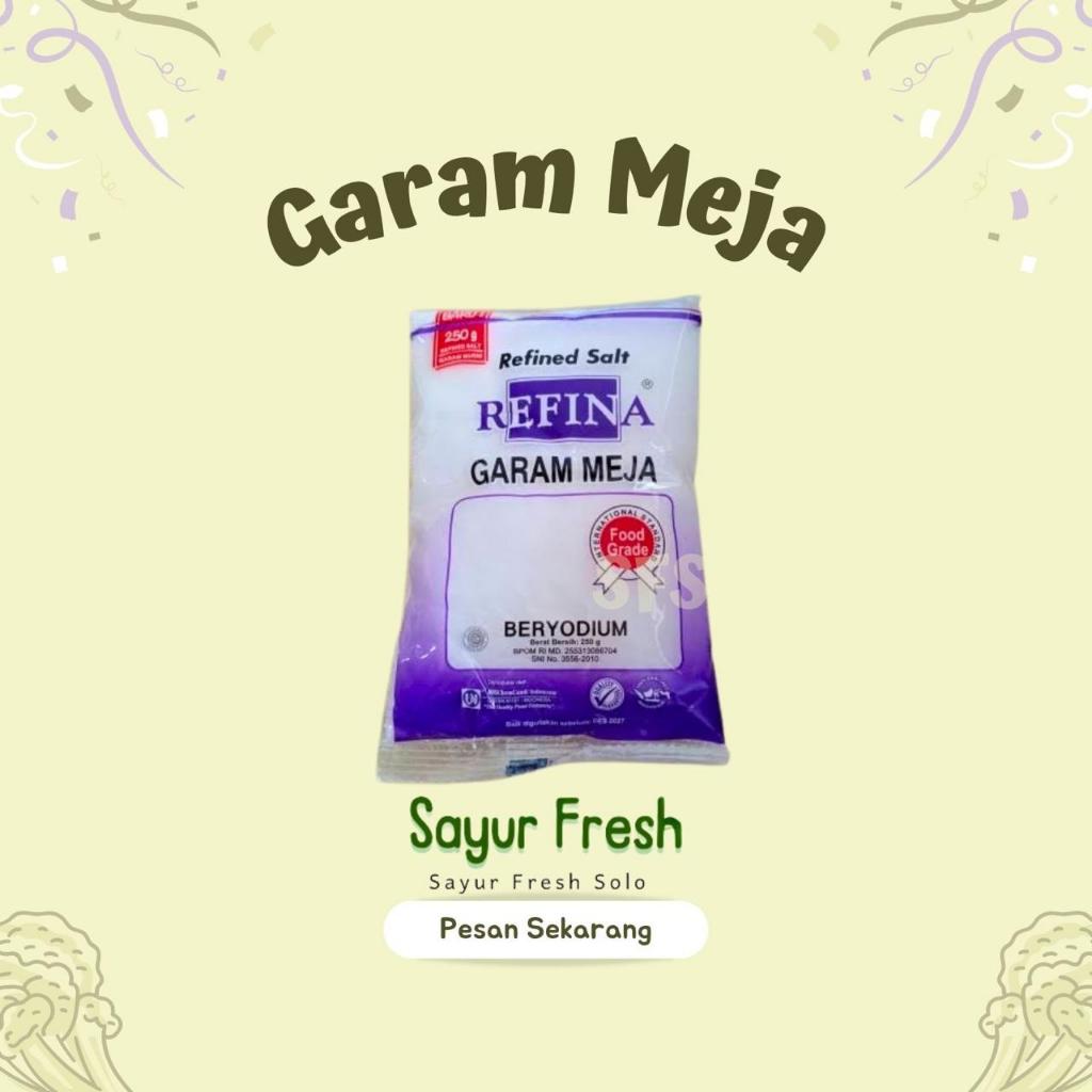 

REFINA GARAM MEJA REFILL 250 GR 500 GR - Sayur Fresh Solo