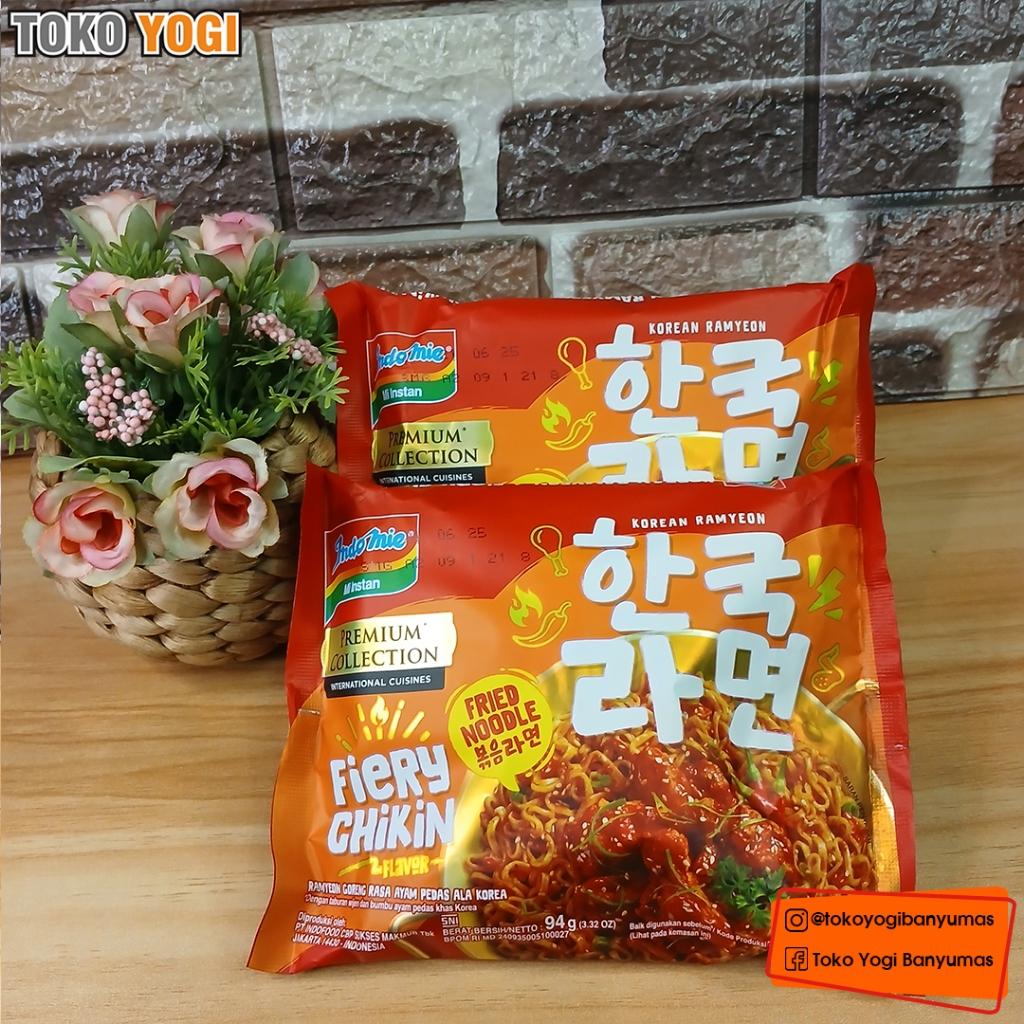 

INDOMIE GORENG PREMIUM COLLECTION FIERY CHIKIN 94g