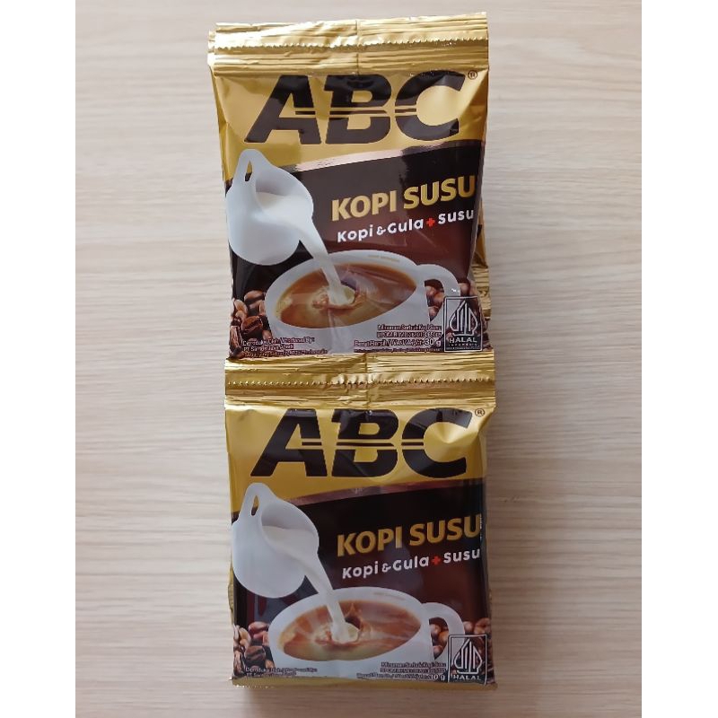 

KOPI ABC SUSU 1 RENCENG (ISI 10 PCS)