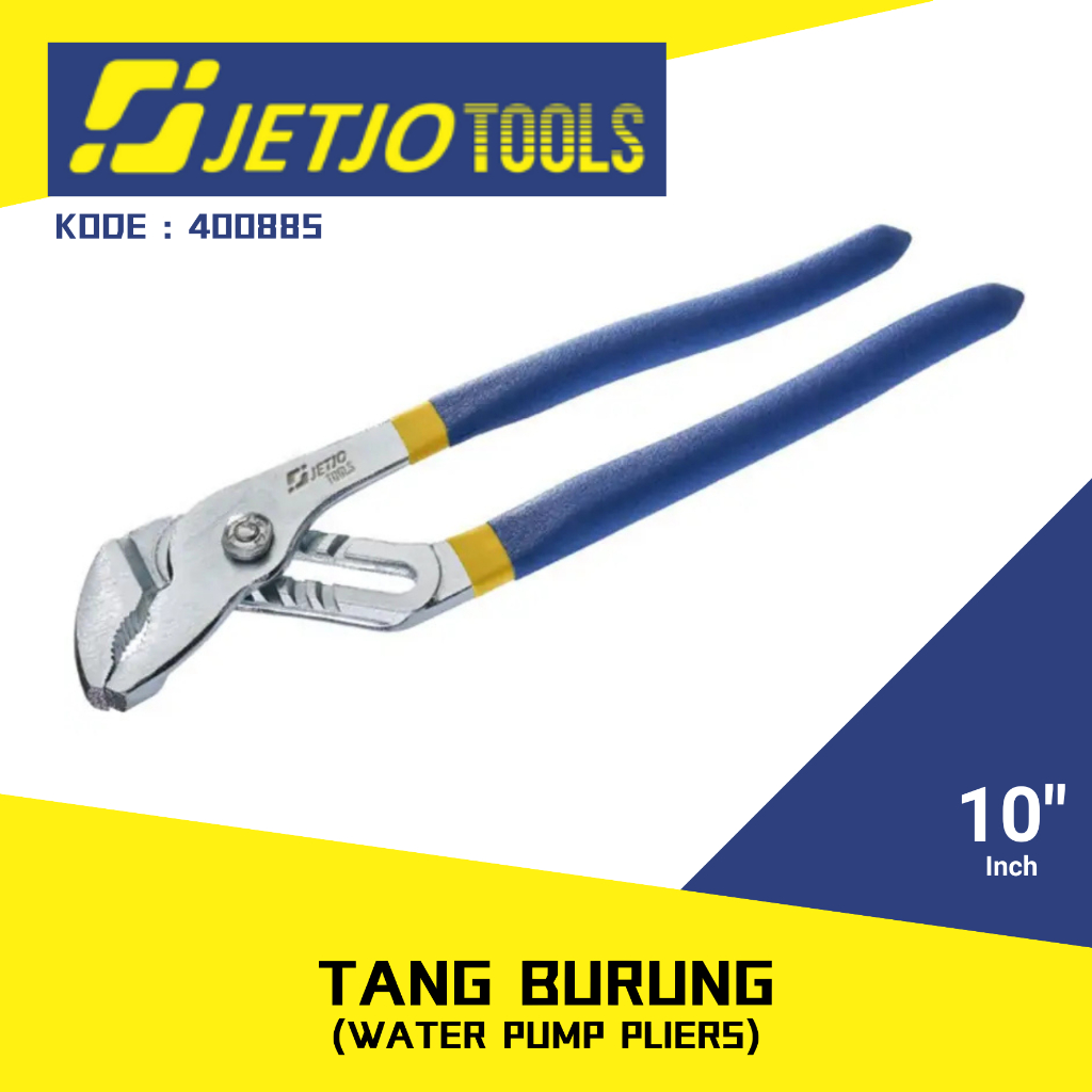 JETJO TOOLS / LAKONI PRO Tang Burung 10" / Water Pump Pliers 10in 400885