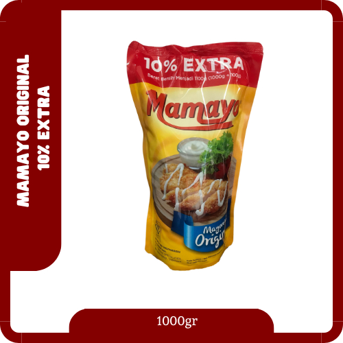 

MAMAYO Mayonaise Original 1kg | MAMAYO Mayonaise Original 100gr | Mamayo Original 1000gr | Mayonais Mamayo