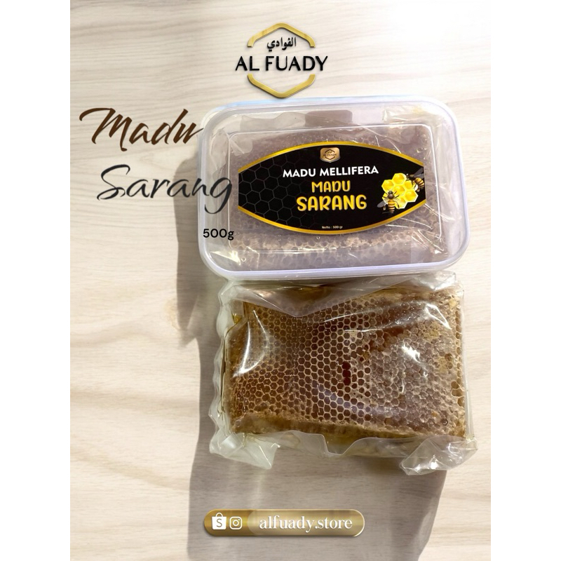 

Madu Sarang Honey Comb 500 gr Original Madu Murni Asli Premium Healthy Food