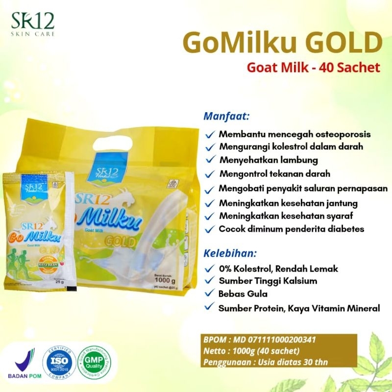 

GOMILKU SR12 ETAWA SUSU KAMBING KESEHATAN UNTUK LANSIA
