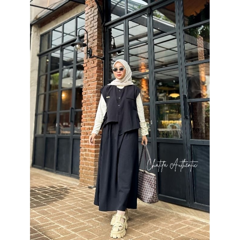 chatifa authentic setelan rok