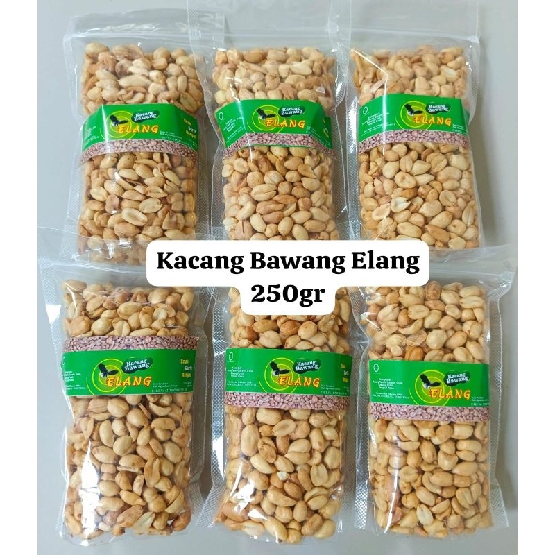 

SNACK ENACK - KACANG BAWANG ELANG 250GR cemilan murah jajan enak