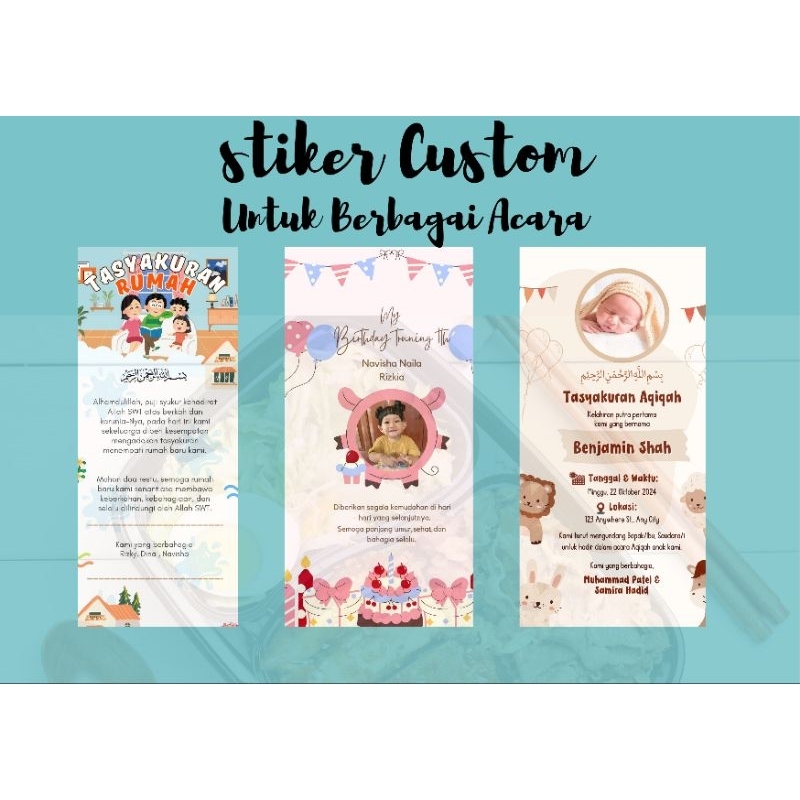 

Stiker Custom