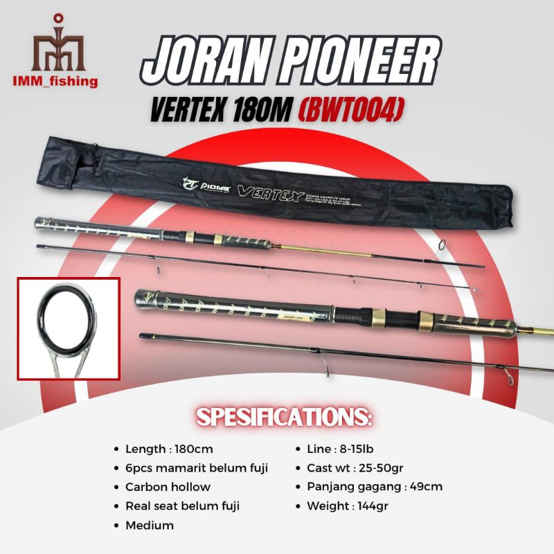 JORAN PIONEER VERTEX | Tongkat Pancing | Fishing Rod