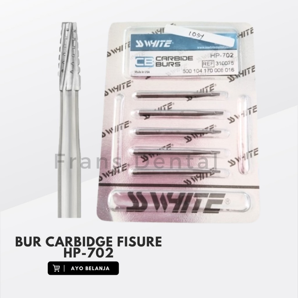 Bur Tulang Carbide Bur SS White HP 702