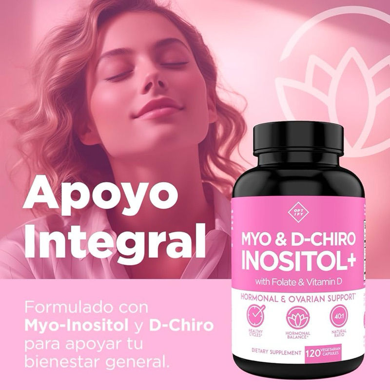 Optifix Myo & D-Chiro Inositol+ dengan Folate dan Vitamin D
