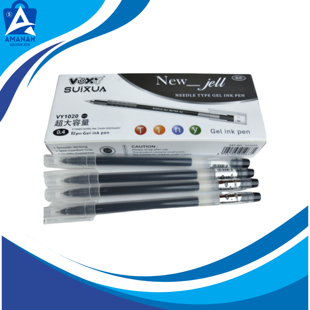 

BOLPEN GELL SUIXUA 1PACK (12PCS)