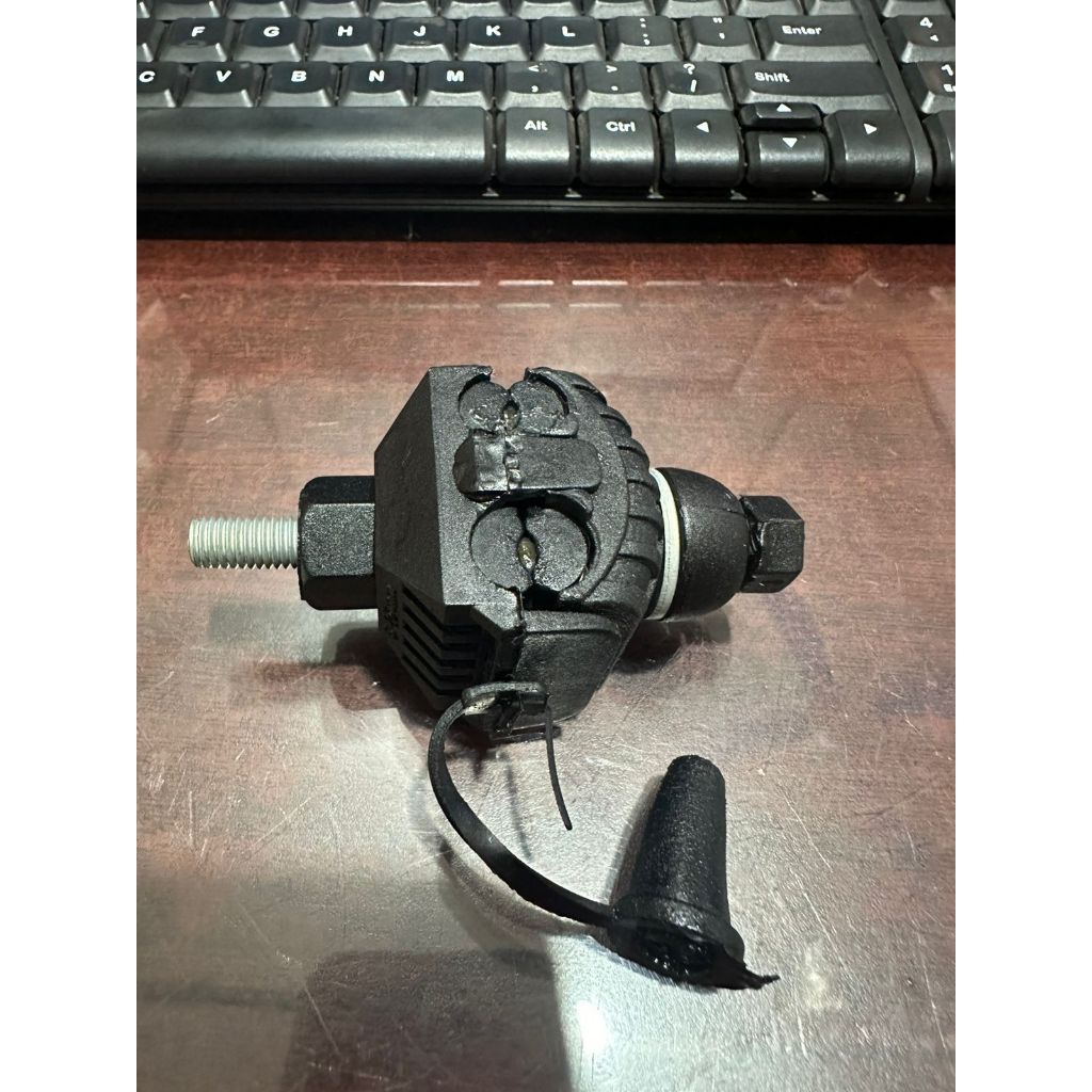 Tap Konektor PLN / PIERCING PERCING Connector CABLE Kabel Twist / SR Kedap Air 6-25 mm Hitam