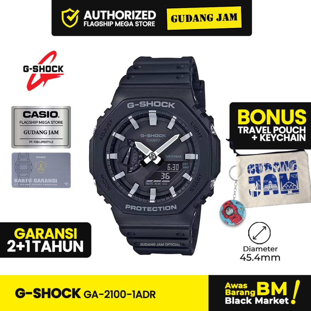 Jam Tangan G-Shock GA-2100-1ADR GA-2100-1A GA-2100 GA2100 GA 2100