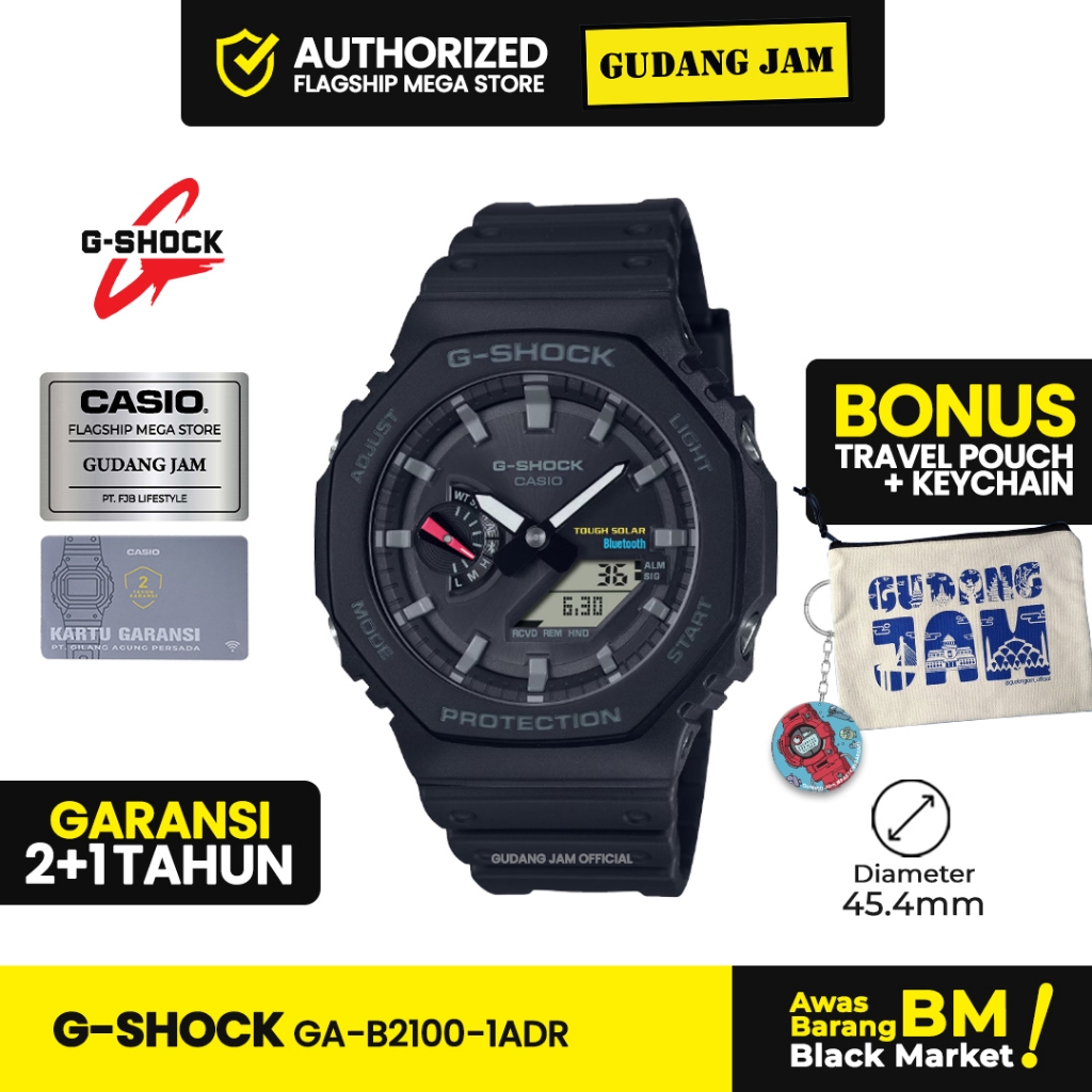 Jam Tangan G-Shock GA-B2100-1ADR GA-B2100-1A GA-B2100 GAB2100 GA B2100