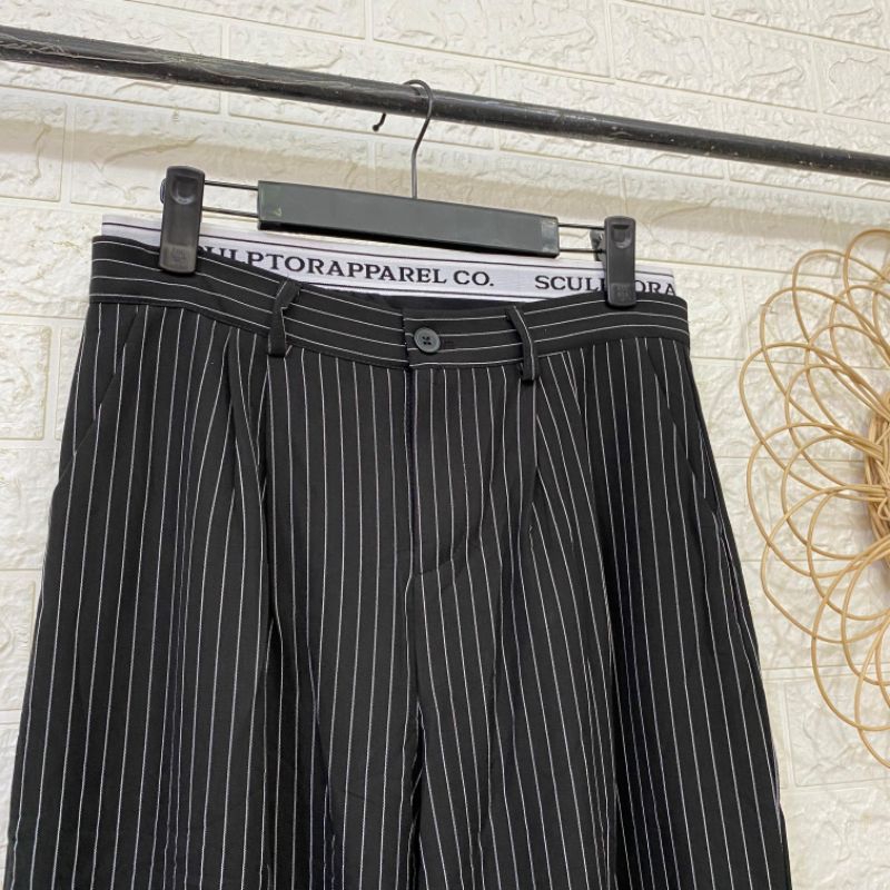 CELANA WANITA MAXI HIGHWAIST LOOSE PANTS JENNIE BLACKPINK